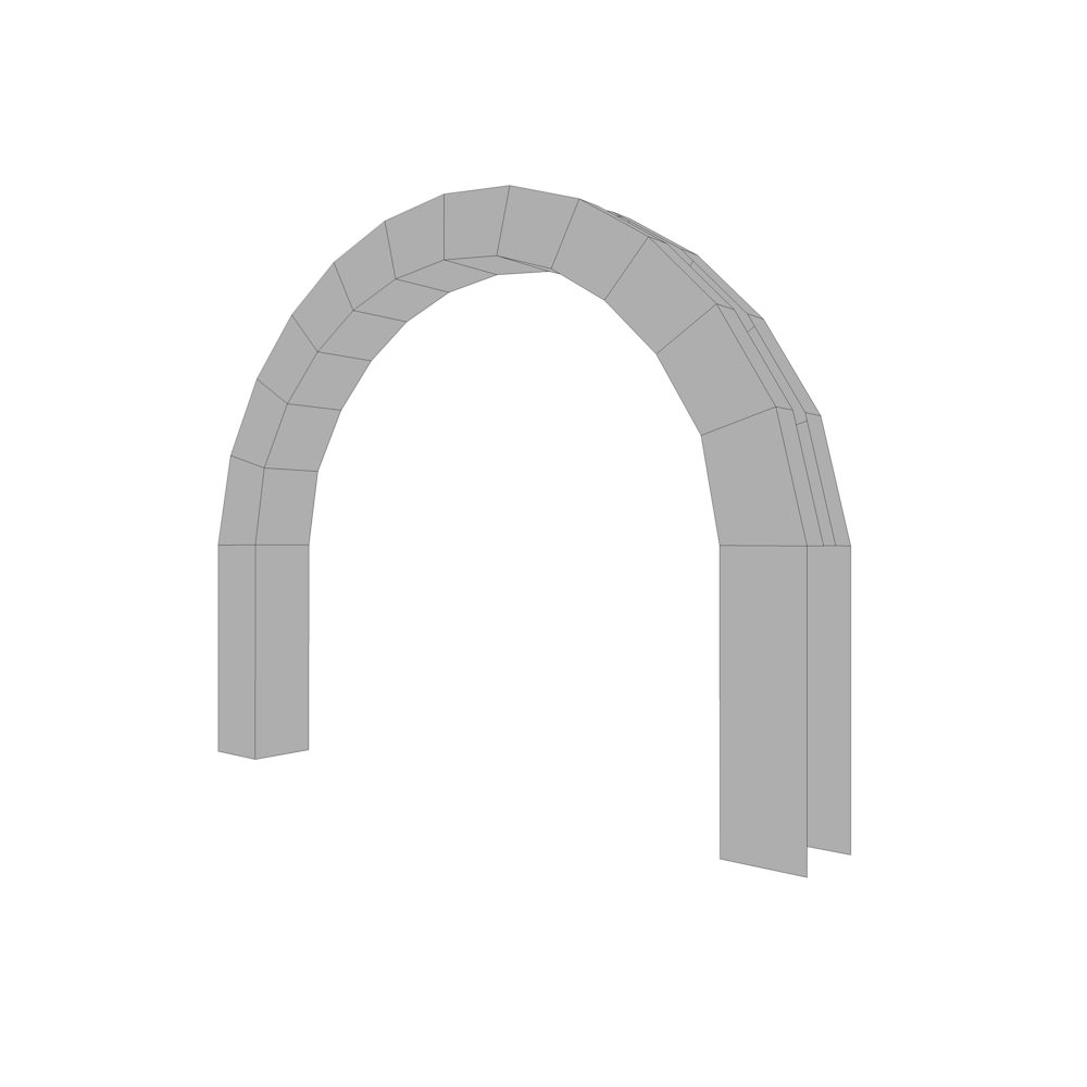 Sewer Low-poly 3D model_16