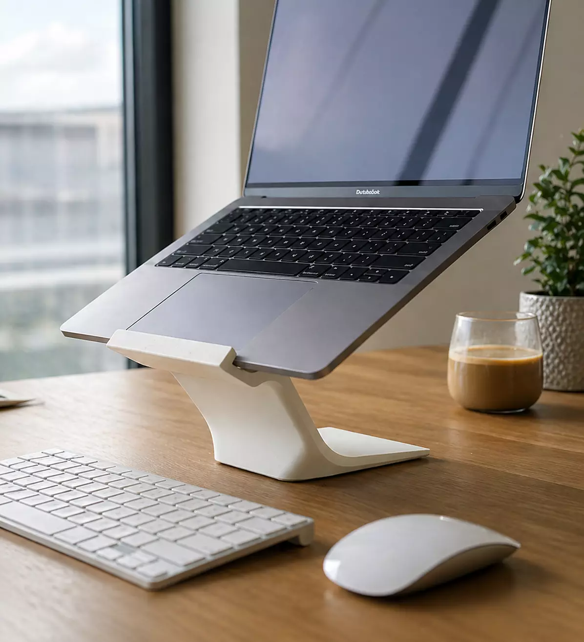 Minimalist Laptop Stand Ergonomic Desk Riser 3D print model