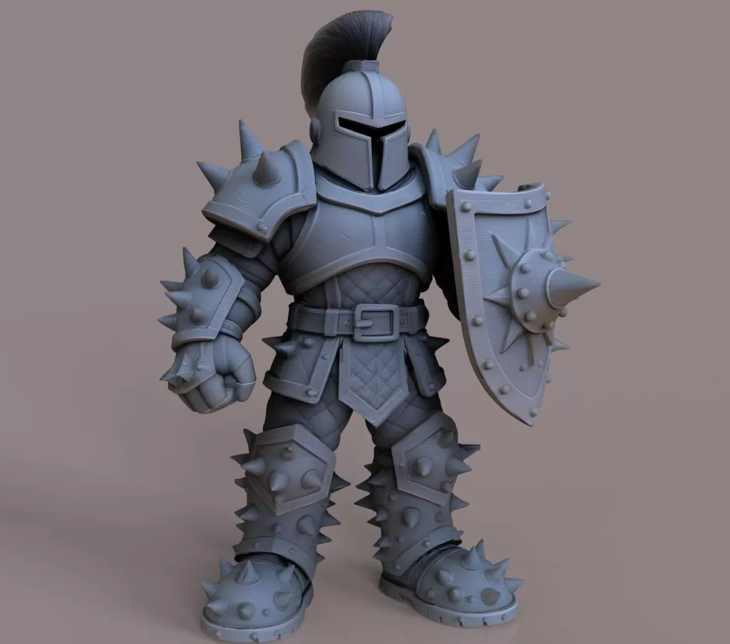 Knight 3D print model