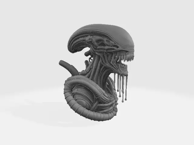 Xenomorph Disc Model 03 3D print model