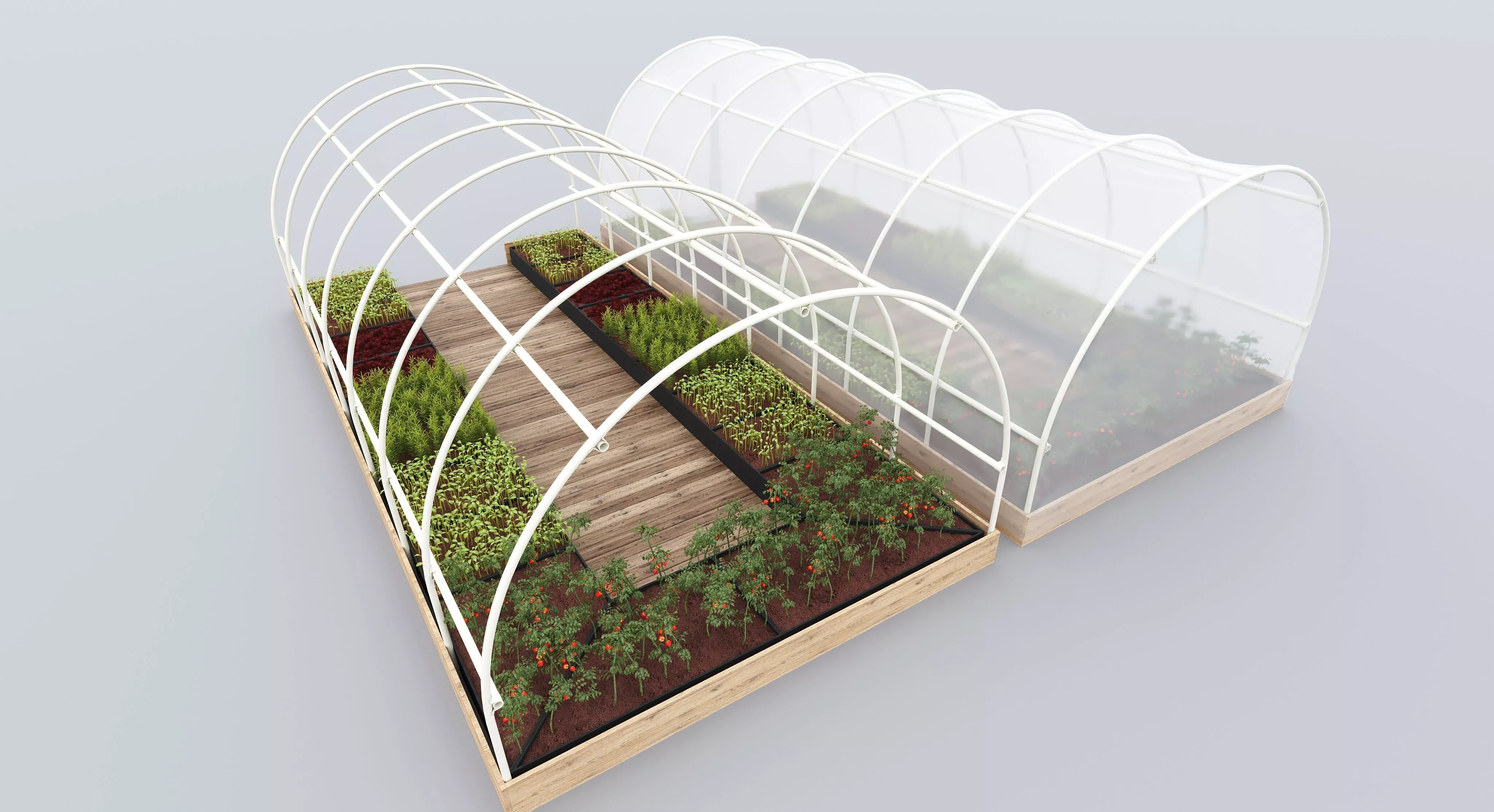 Greenhouse Free 3D model