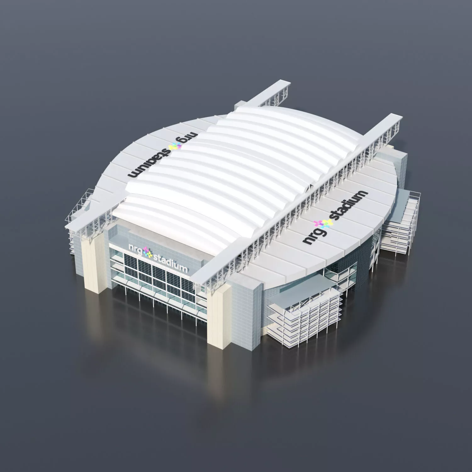 3D model NRG Stadium HOUSTON World Cup 2026 VR / AR / low-poly | CGTrader