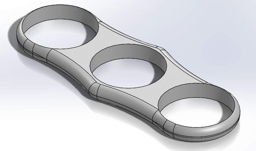 Fidget Spinner 3D print model_0