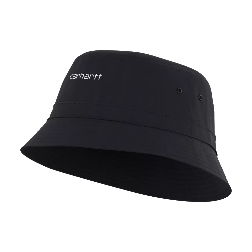 Carhartt Script Bucket Hat Black Low-poly 3D model