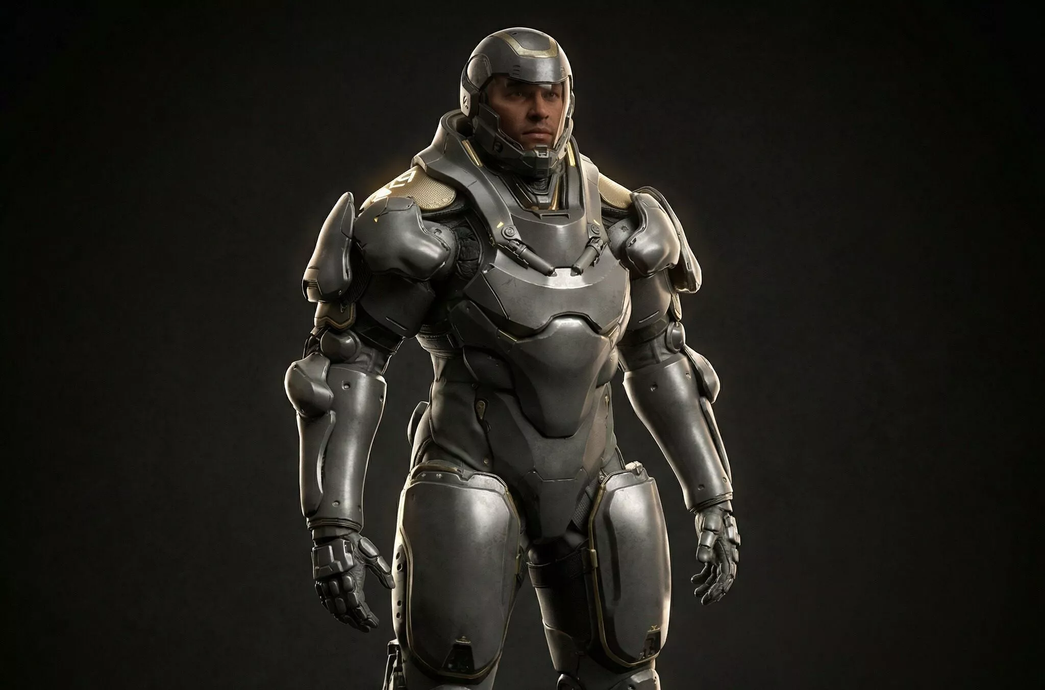 free scifi trooper Free 3D model
