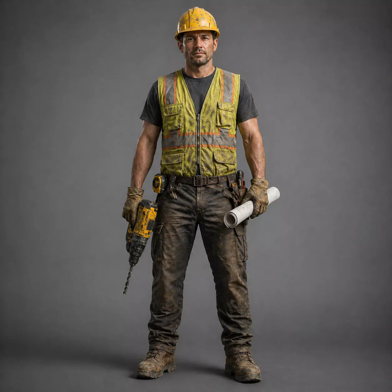 Construction Worker 3D model