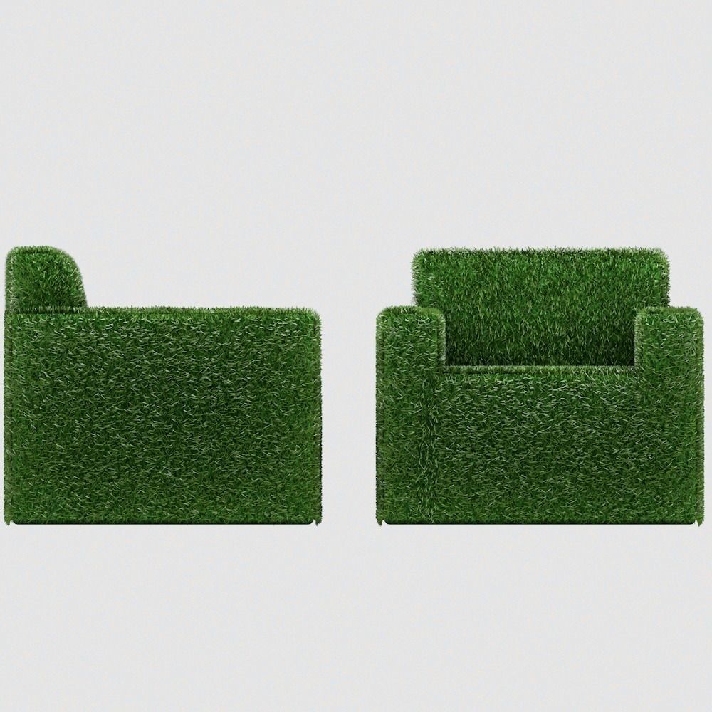 Sofa Grass 3D model_8