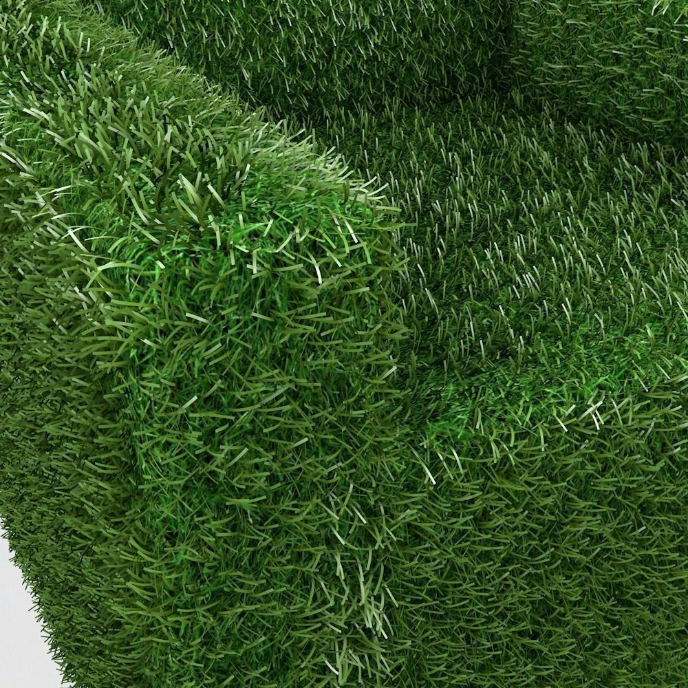 Sofa Grass 3D model_5