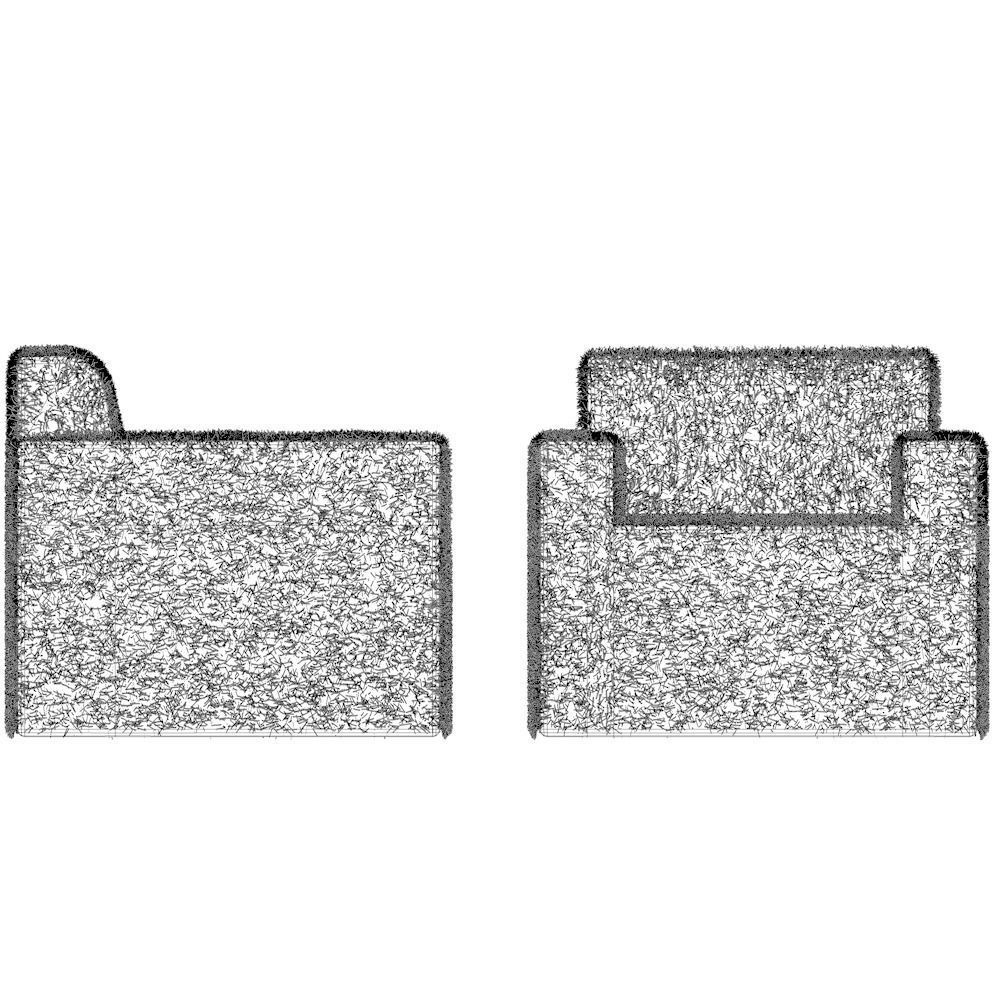 Sofa Grass 3D model_7