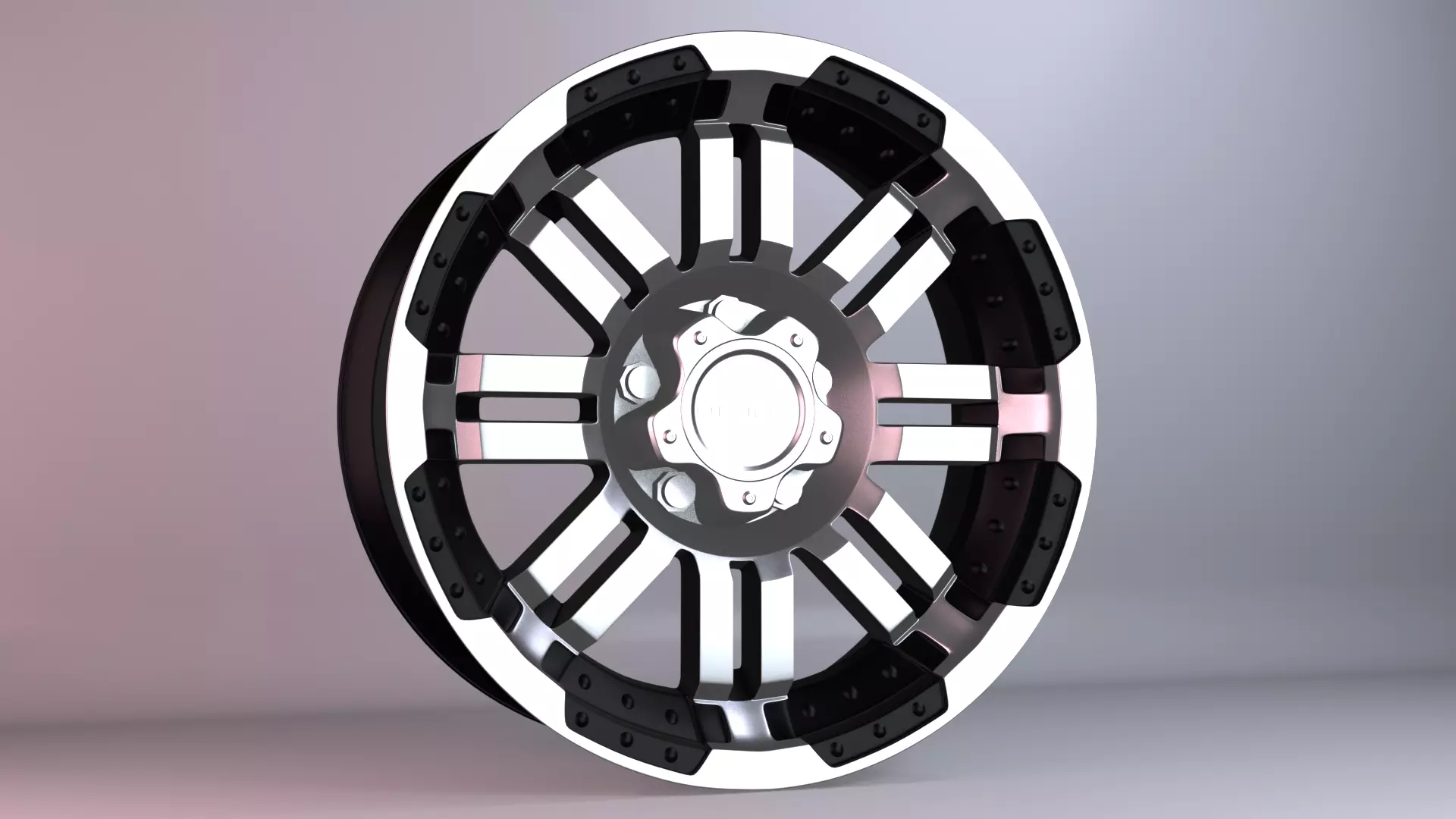 Vision Warrior Gloss Wheels 3D model