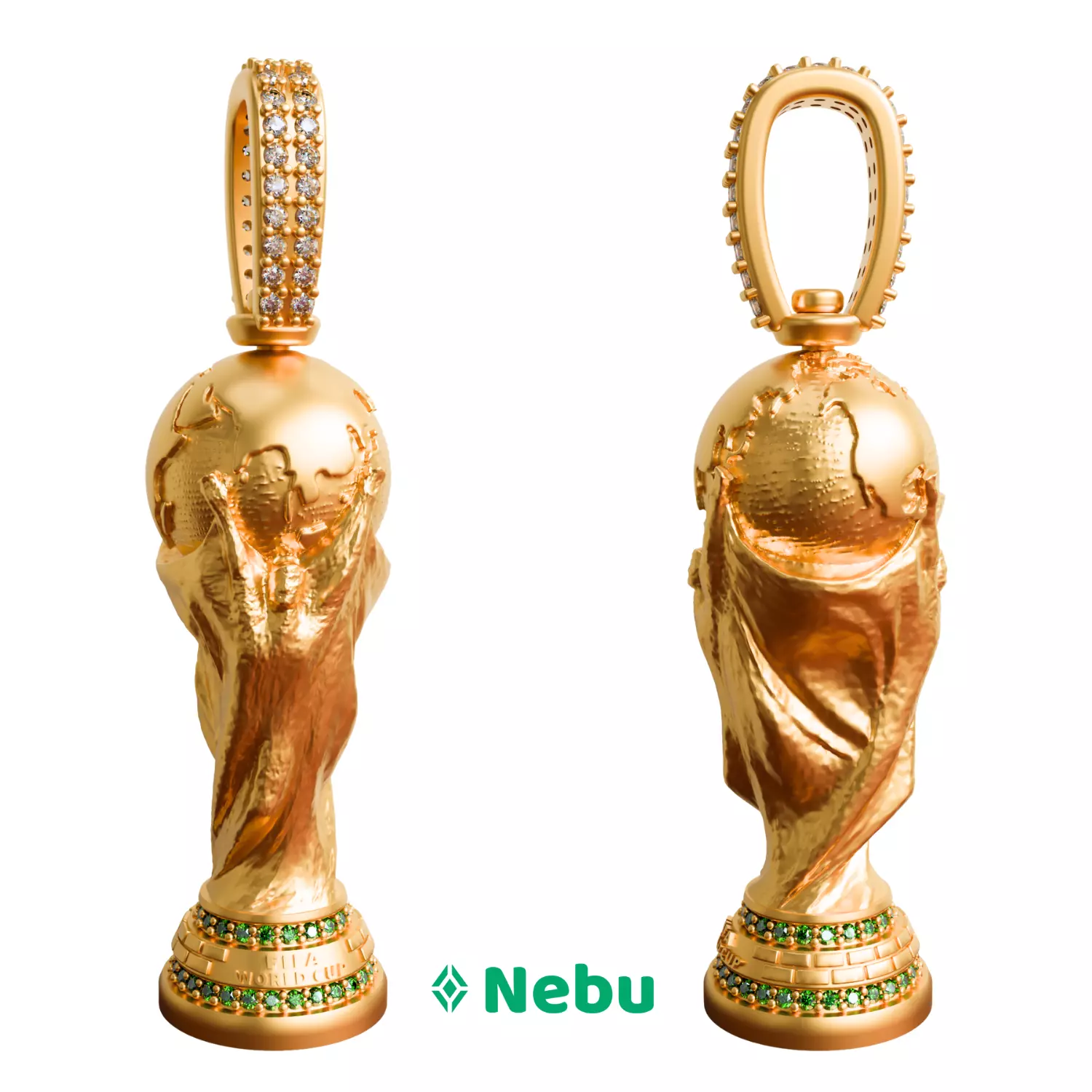 Fifa World Cup Pendant 3D print model