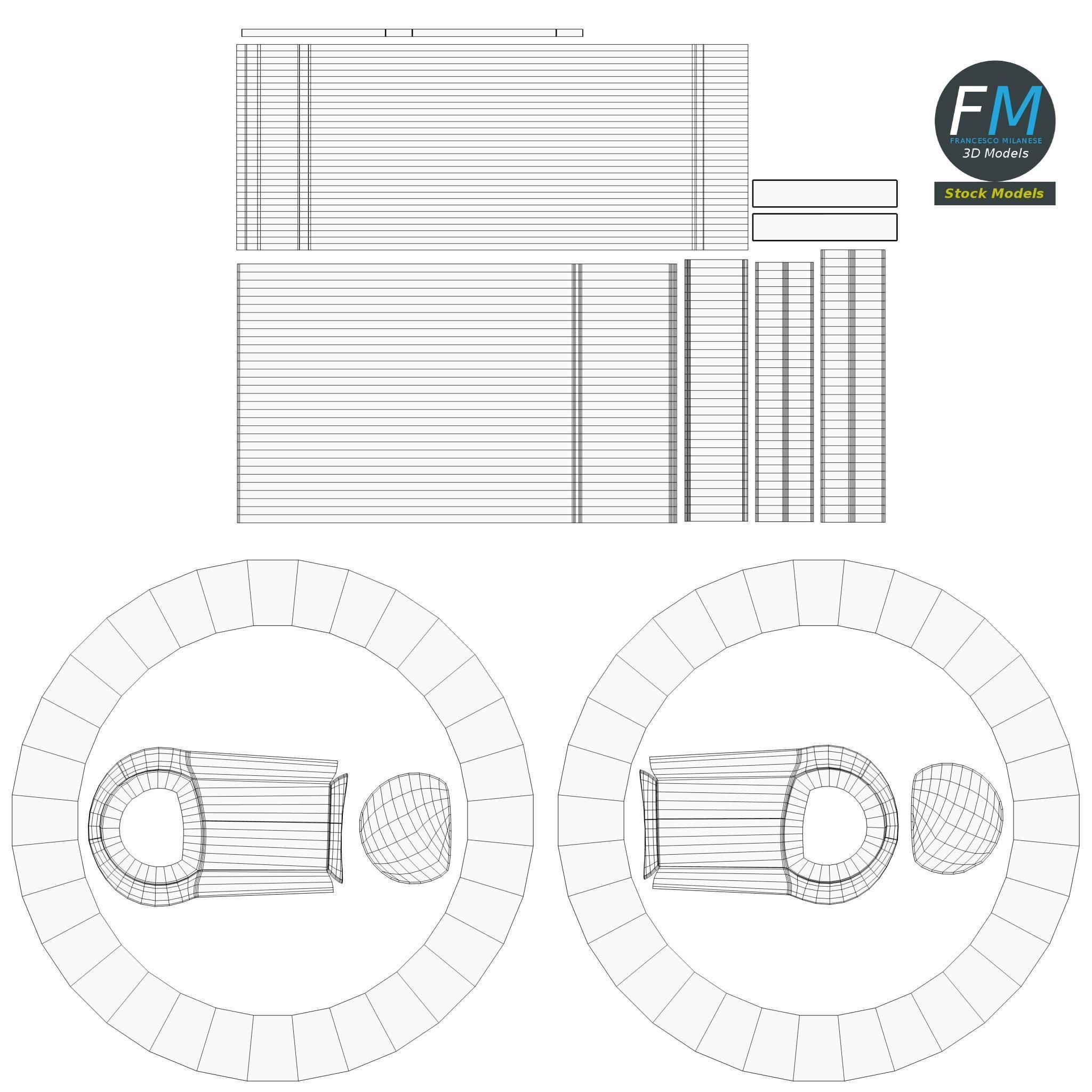 Telescope on tripod 3D model_15