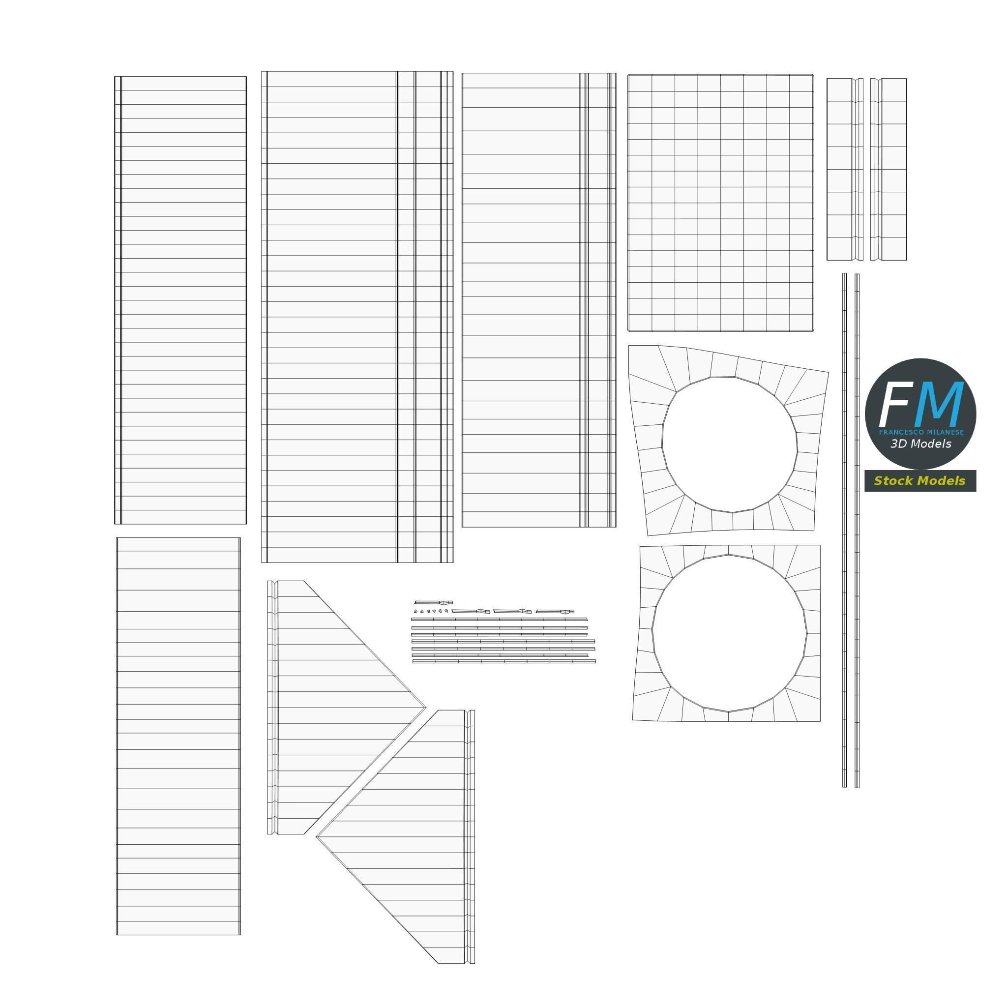 Telescope on tripod 3D model_17