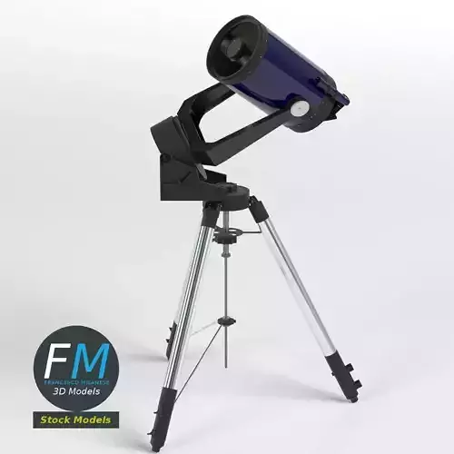 Telescope on tripod