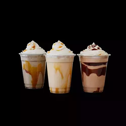 coffee latte  3D model 2