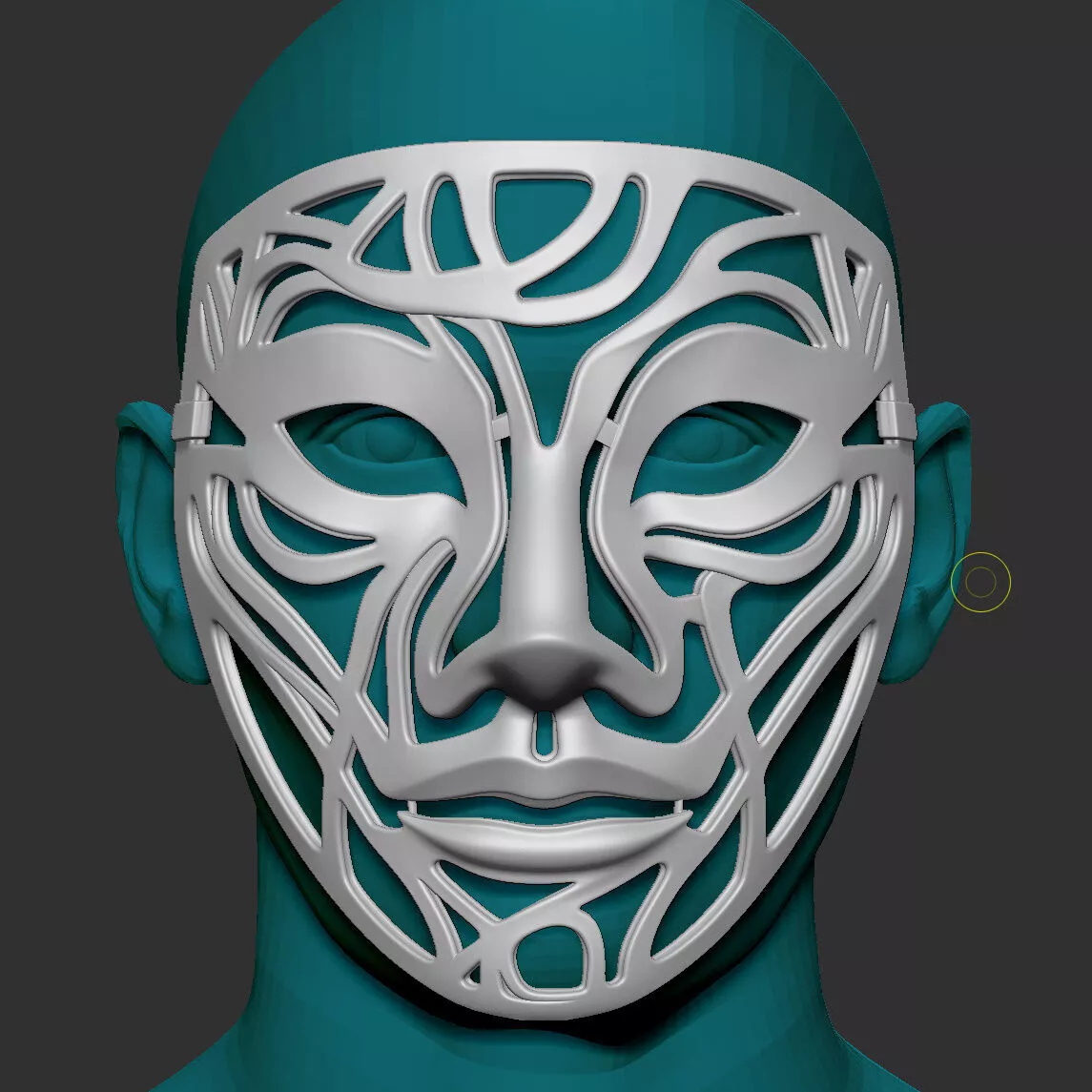 cosplay mask 3D print model