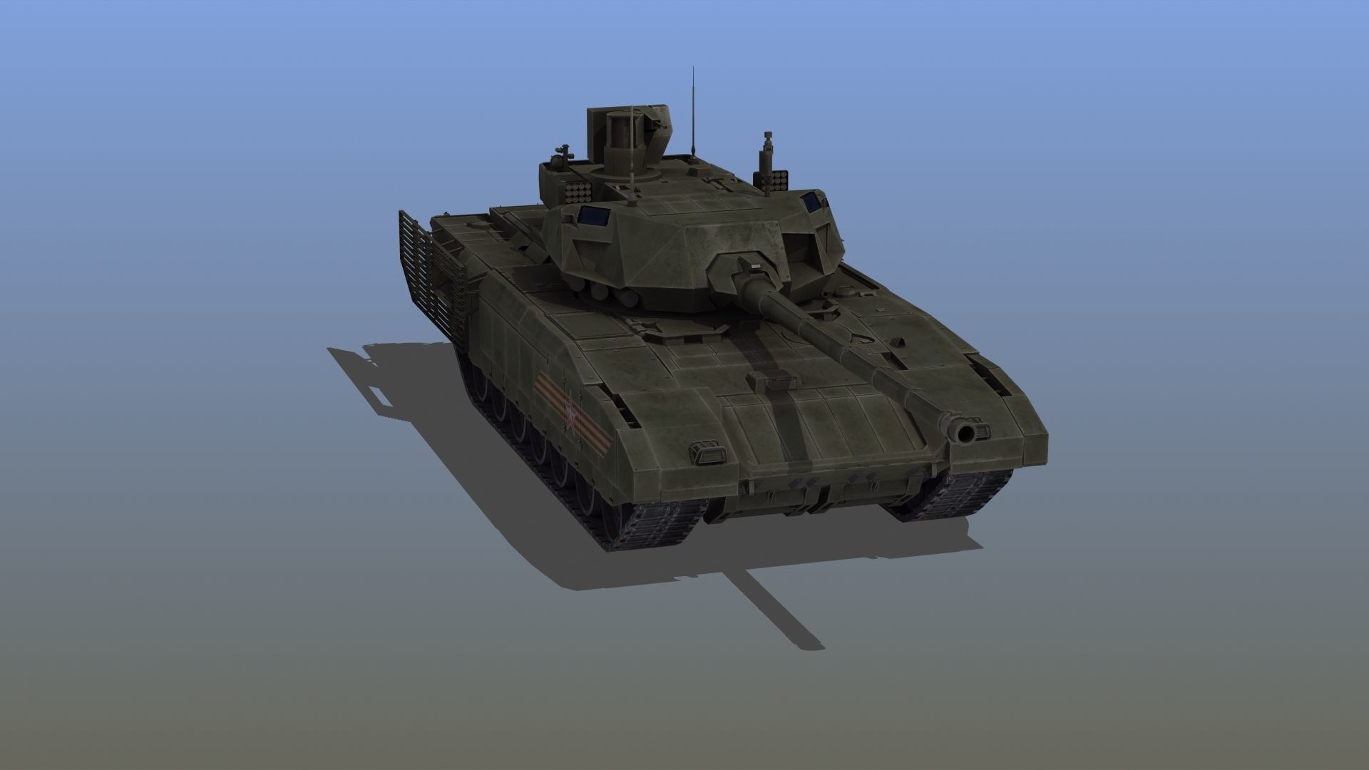 T14 Tank 3D model_12