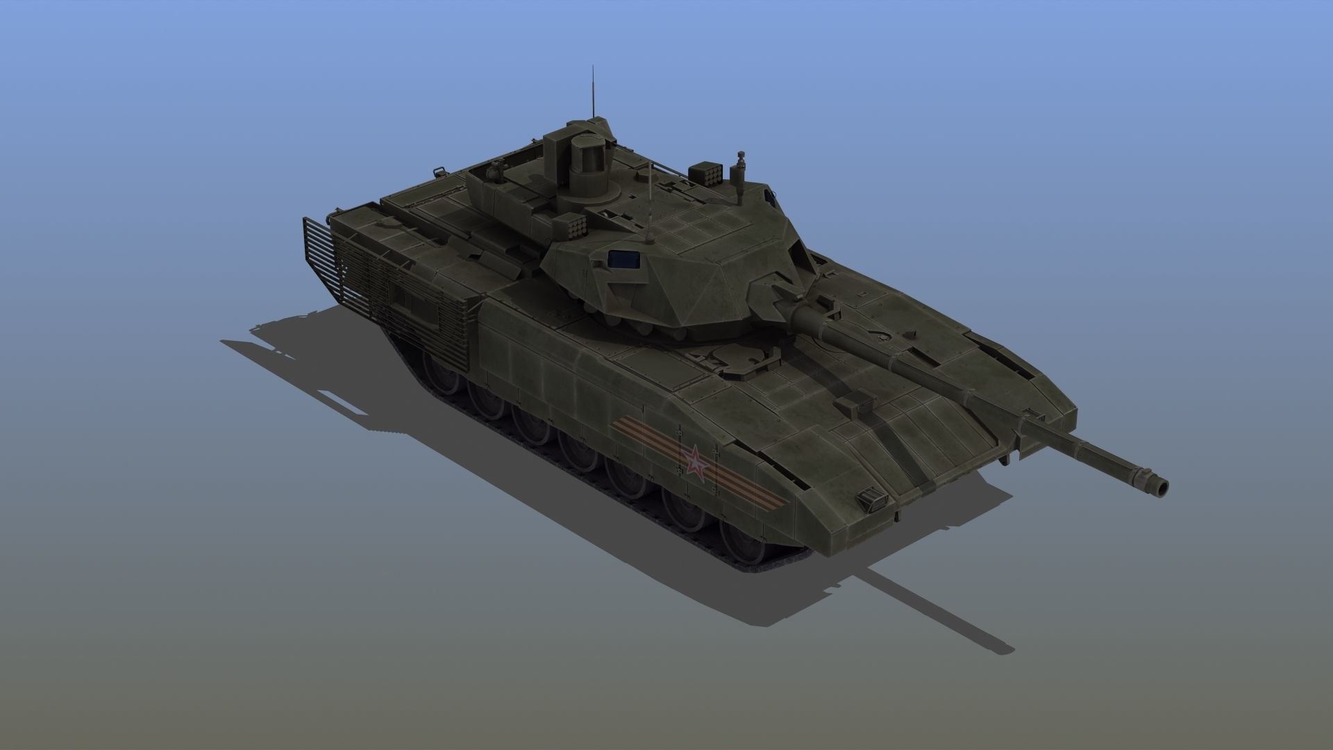 T14 Tank 3D model_7