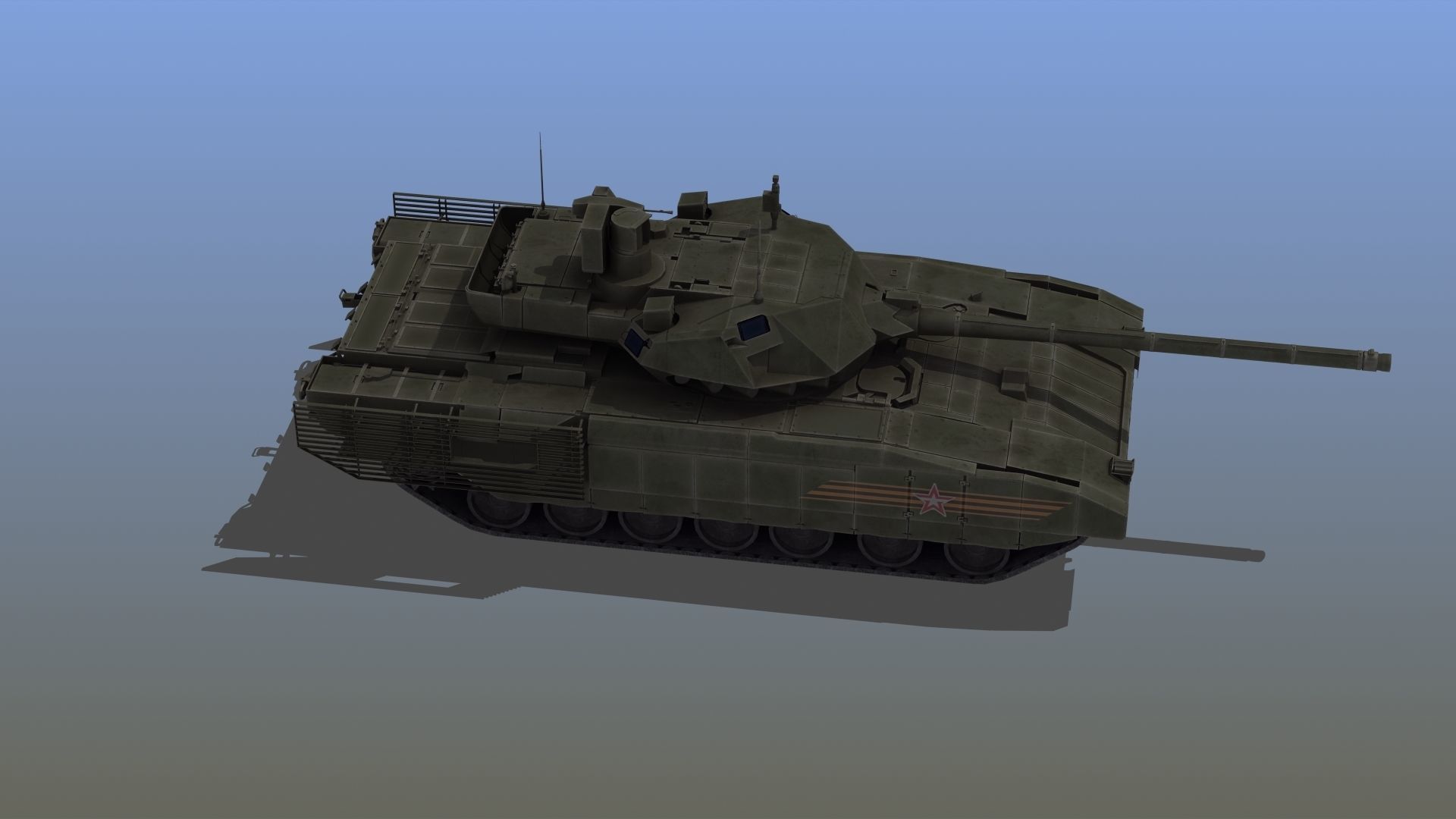T14 Tank 3D model_9