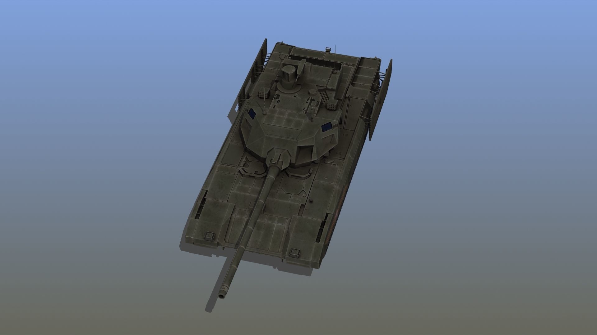 T14 Tank 3D model_14
