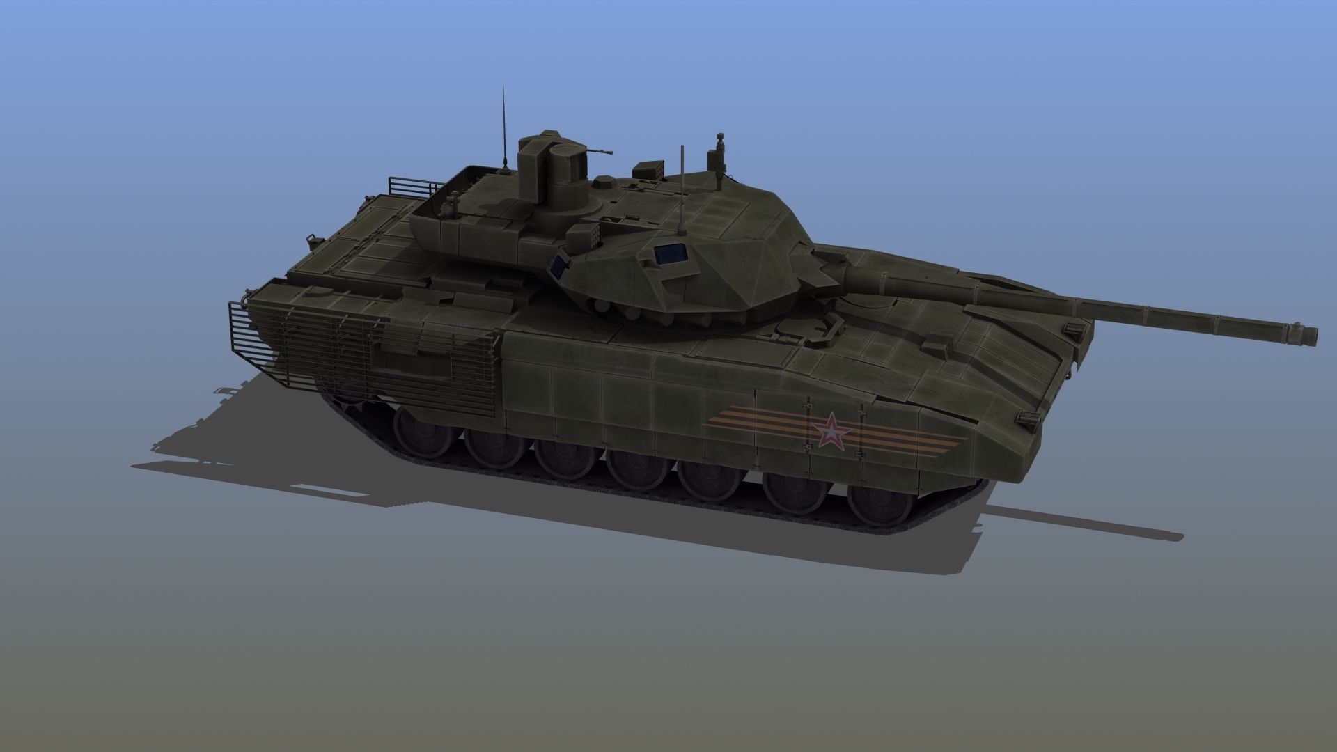 T14 Tank 3D model_8