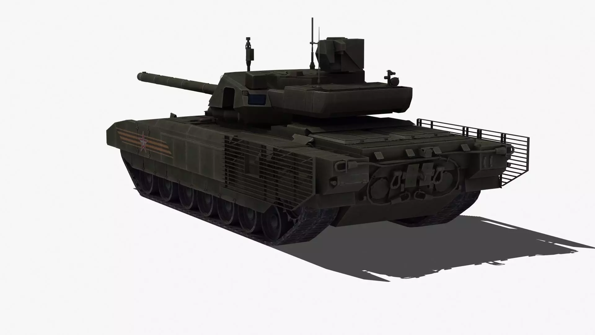 T14 Tank 3D model_0