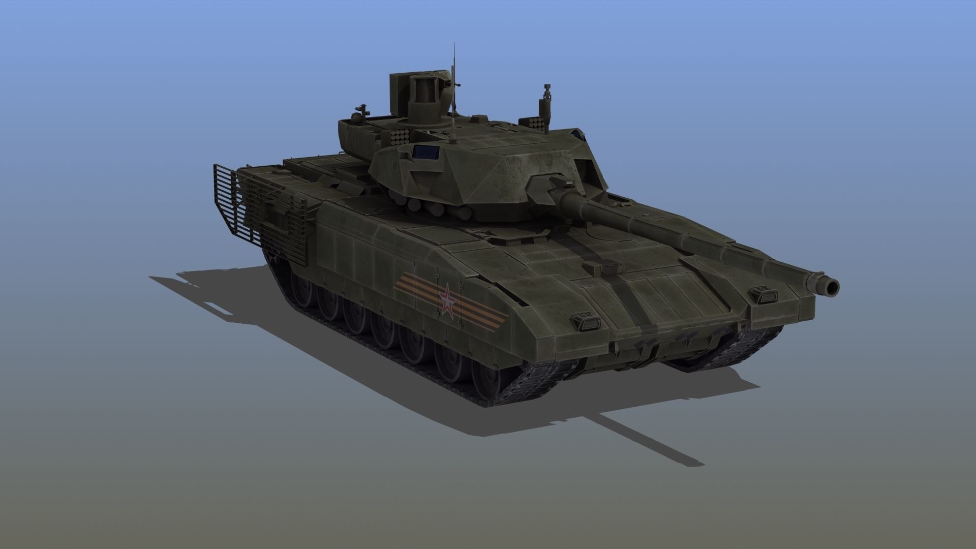 T14 Tank 3D model_11