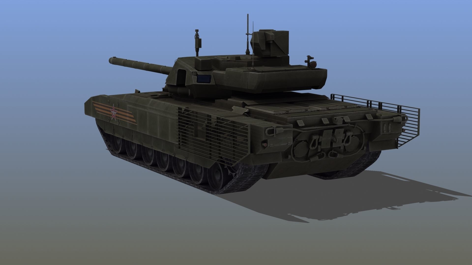 T14 Tank 3D model_5