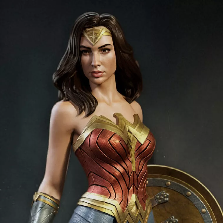 Wonder Woman 3D print model