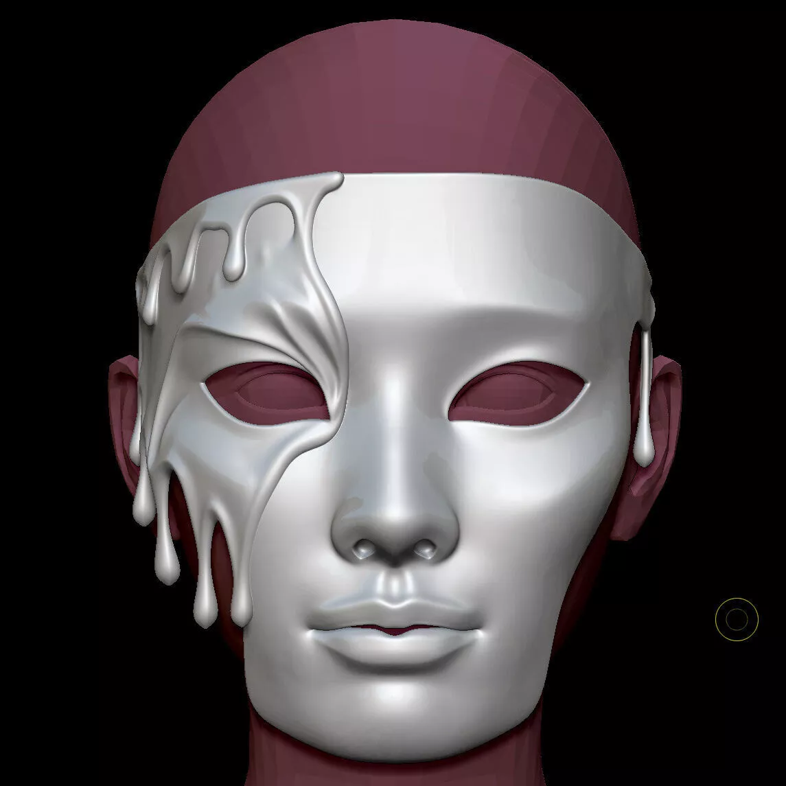cosplay mask 3D print model