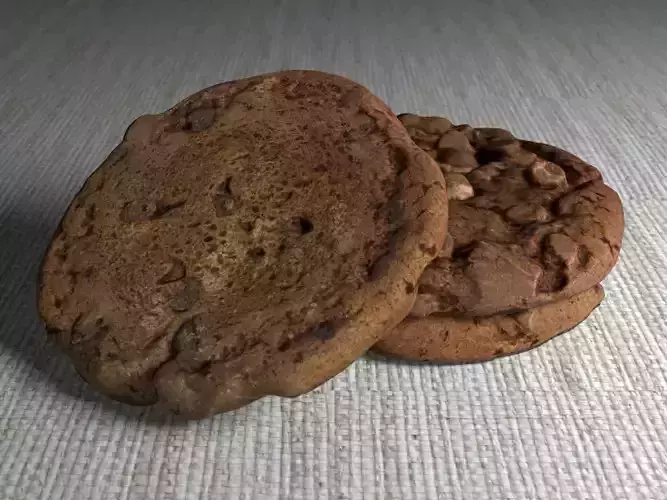 Brownie Cookie 3D model