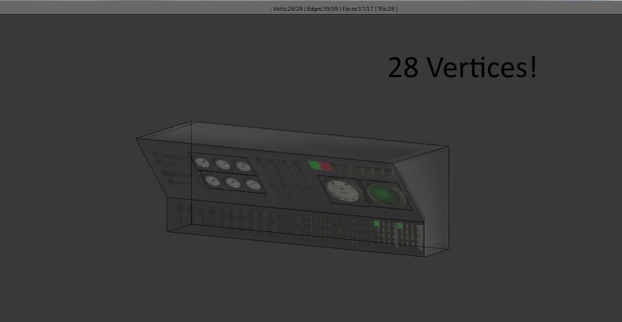 Game-Ready 1950s Mainframe Computer System Low-poly 3D model_10