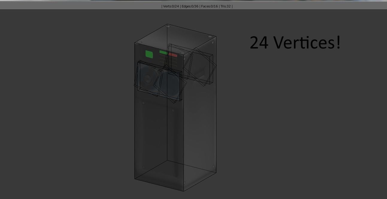Game-Ready 1950s Mainframe Computer System Low-poly 3D model_9