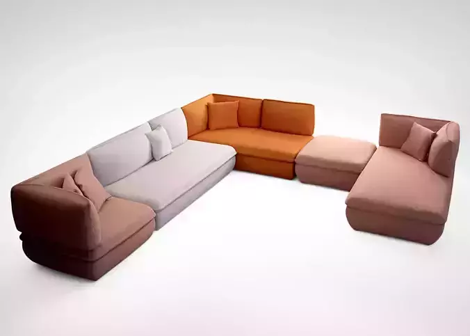 Depadova Mimic modular sofas