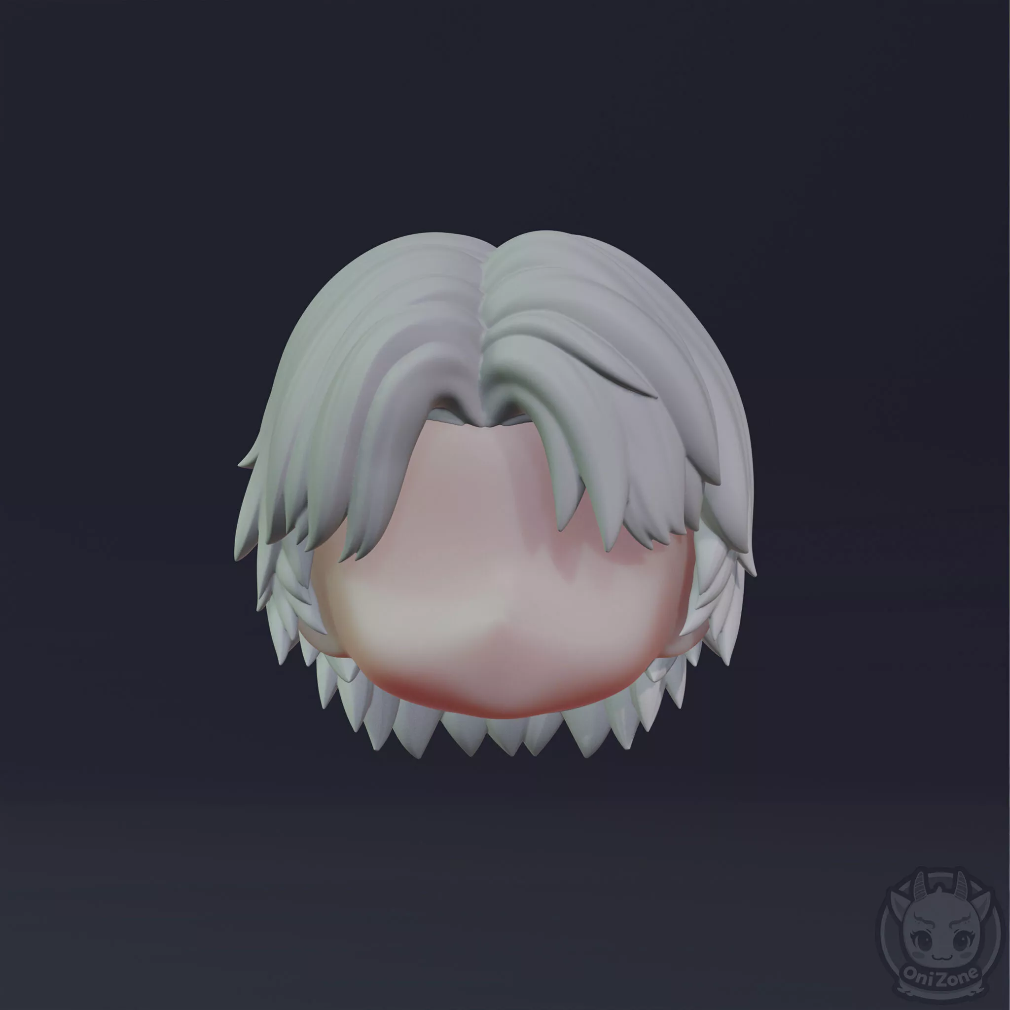 Dante Custom Hair for Nendoroid - Devil May Cry Series 3D print model