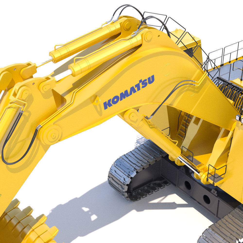 Komatsu PC8000 3D model_15