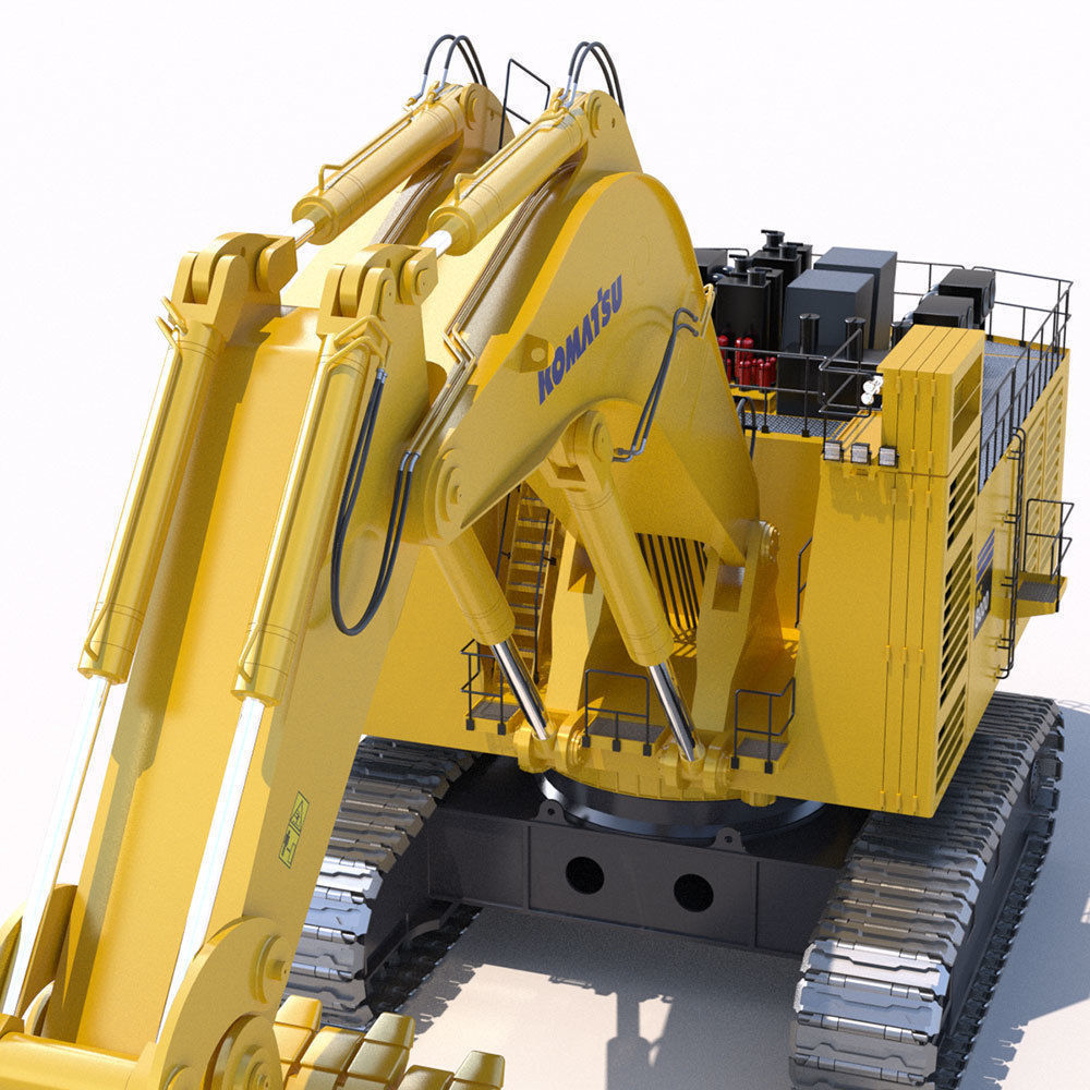 Komatsu PC8000 3D model_16