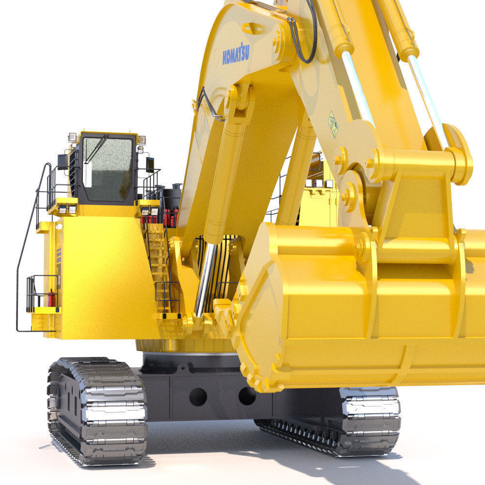 Komatsu PC8000 3D model_13