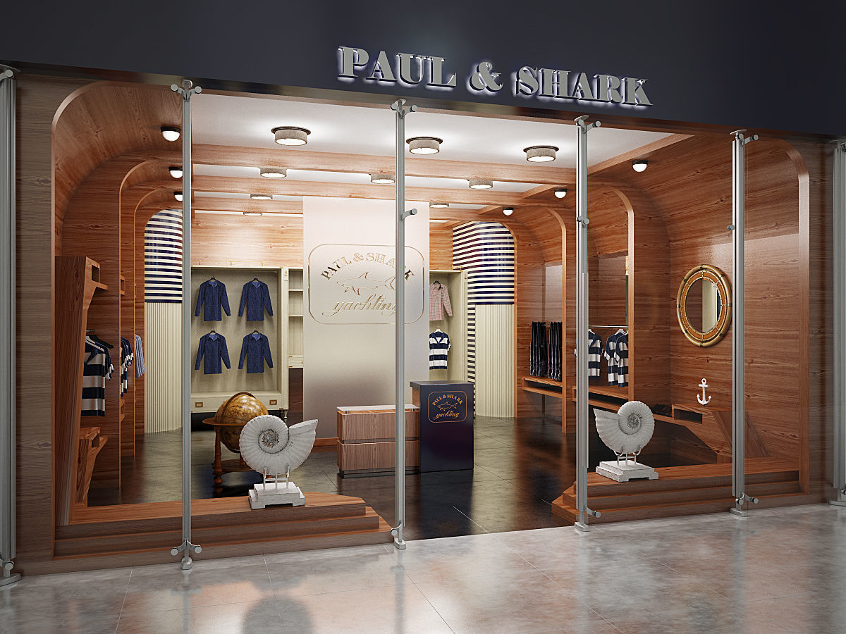 Paul and Shark  3D model_0