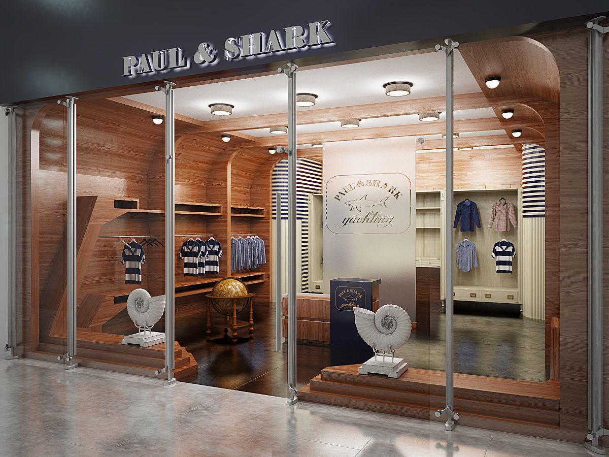 Paul and Shark  3D model_1