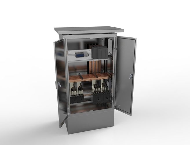 Low voltage switchgear 3D model