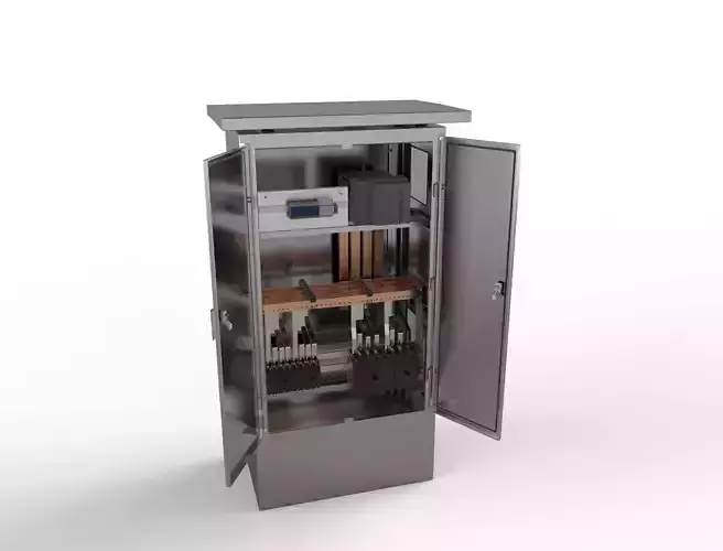 Low voltage switchgear 3D model
