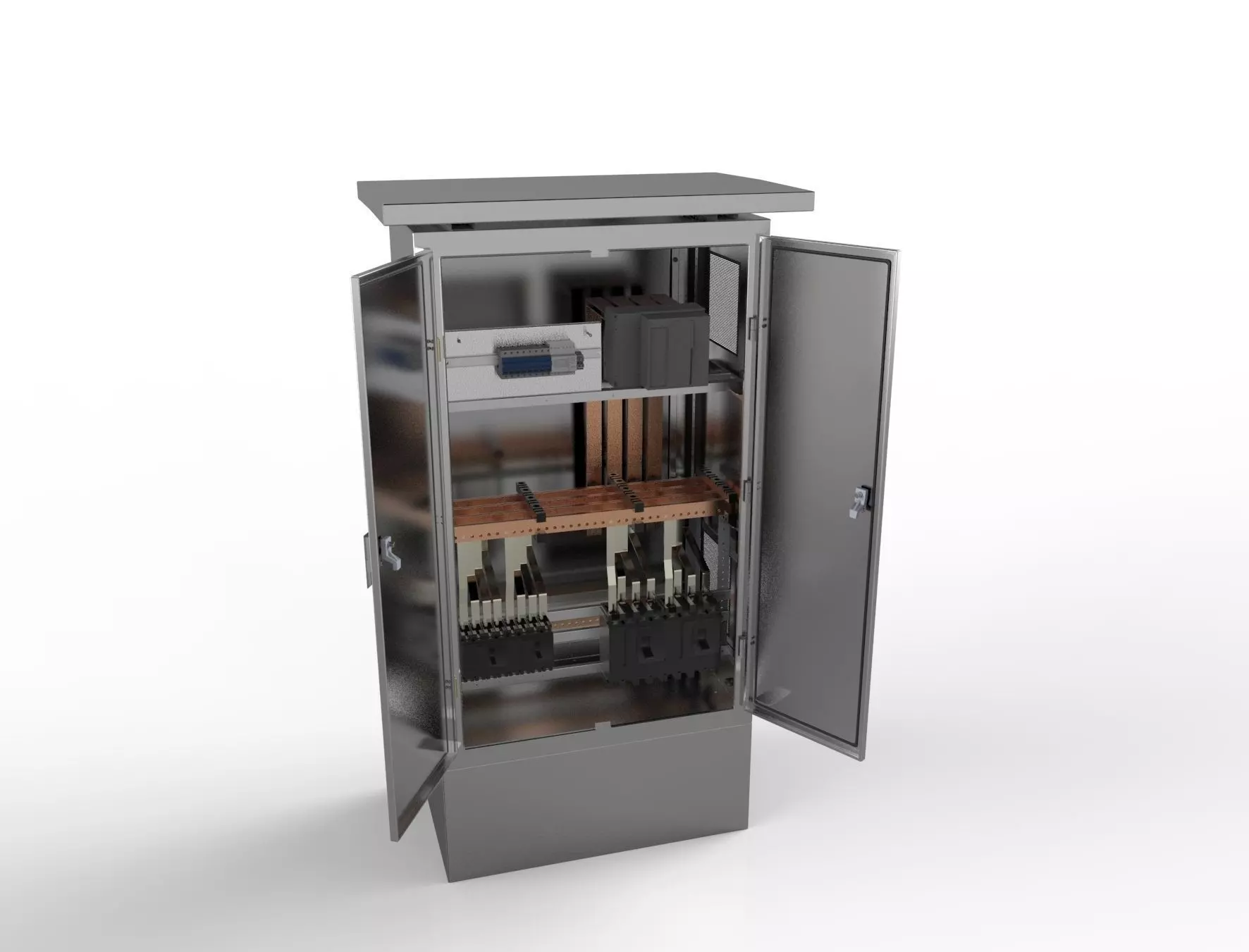 Low voltage switchgear 3D model_0