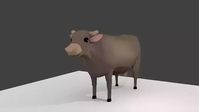 Cow cartoon