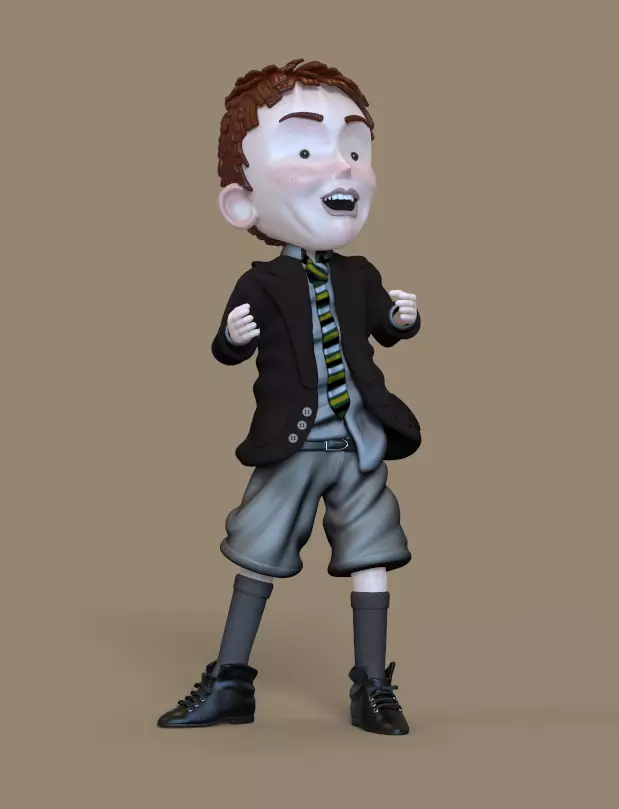 JAMES TROTTER FROM-JAMES AND THE GIANT PEACH-PARTS AND COMPLETE 3D print model