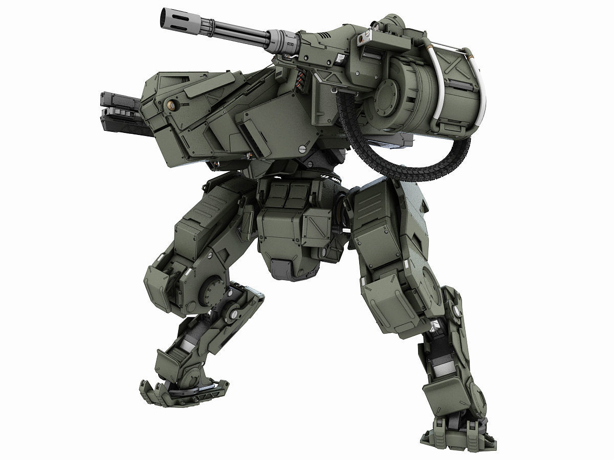 Mech fighter 2 3D model_3
