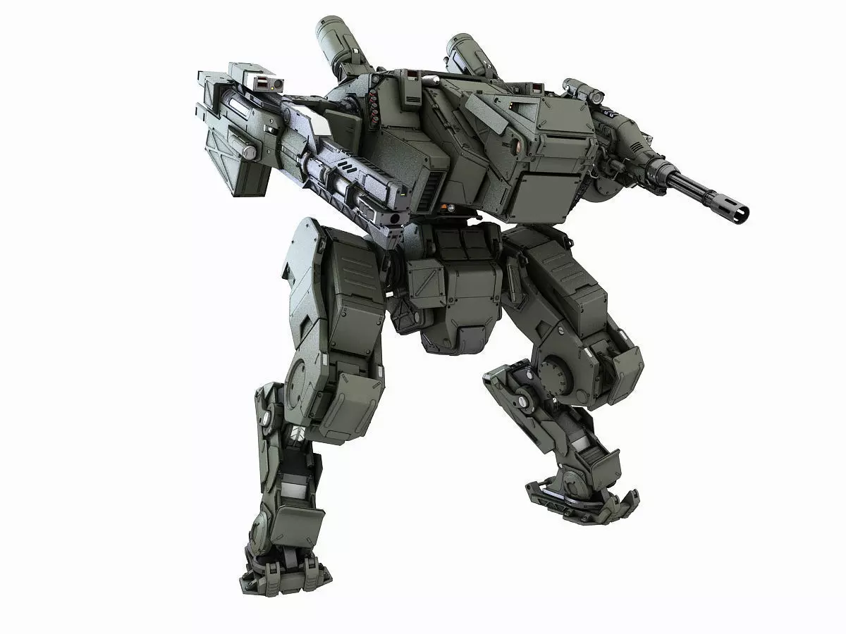 Mech fighter 2 3D model_0
