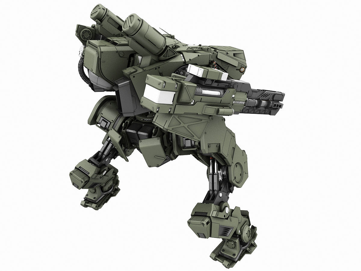 Mech fighter 2 3D model_5
