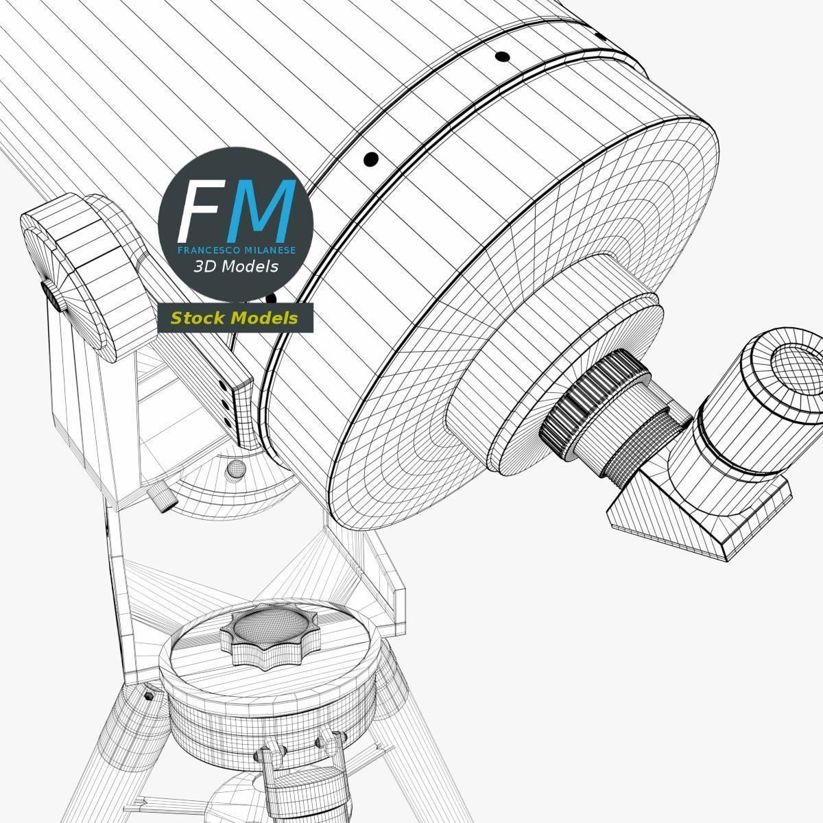 Telescope 2 3D model_8