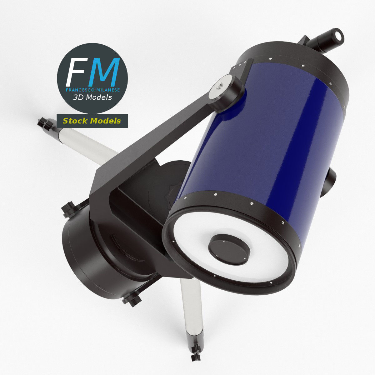 Telescope 2 3D model_6